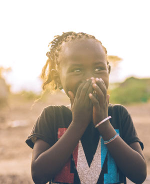 Kenyan Child in the Sunlight