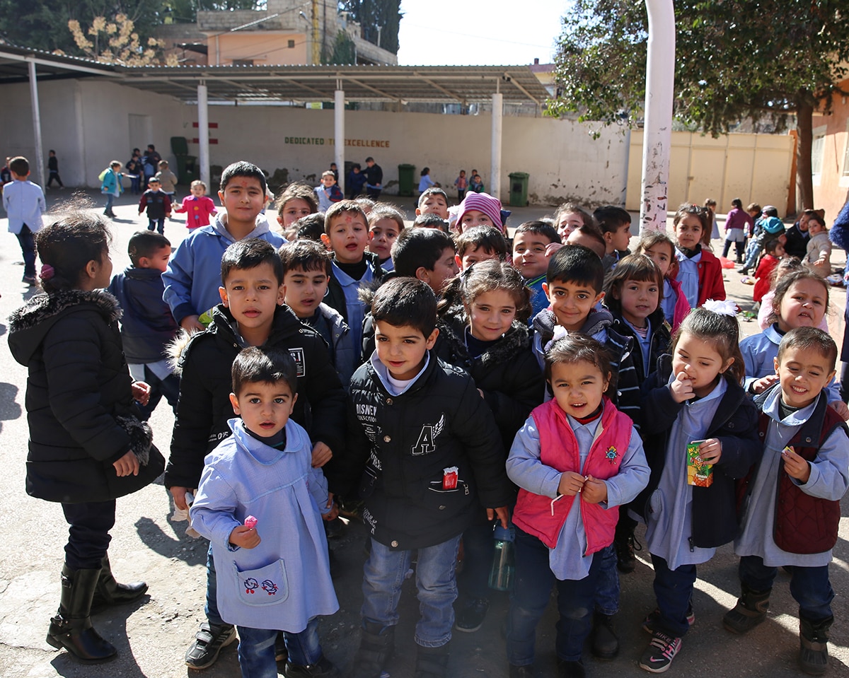 Kids in Lebanon