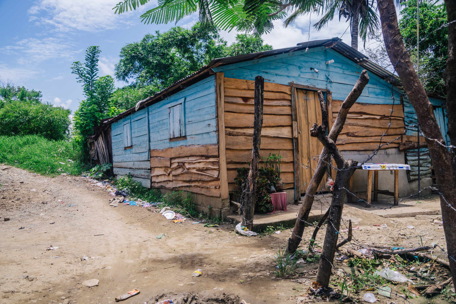A community in the Dominican Republic